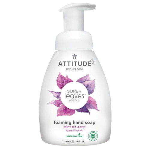 Attitude Super Leaves Foaming Hand Soap - White Tea Leaves