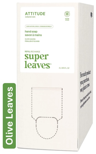 Attitude Super Leaves Hand Soap Eco Refill - Olive Leaves