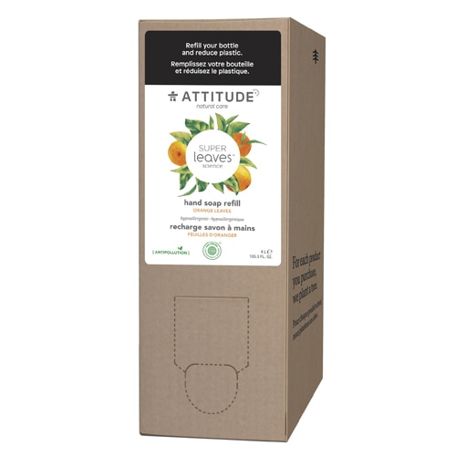 Attitude Super Leaves Hand Soap Eco Refill - Orange Leaves