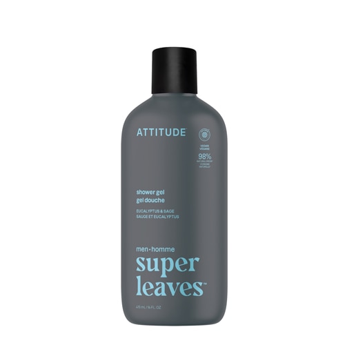 Attitude Super Leaves Men Shower Gel Eucalyptus & Sage