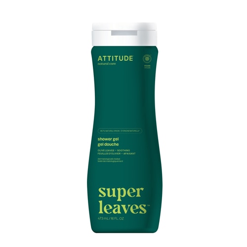 Attitude Super Leaves Shower Gel Nourishing Olive Leaves