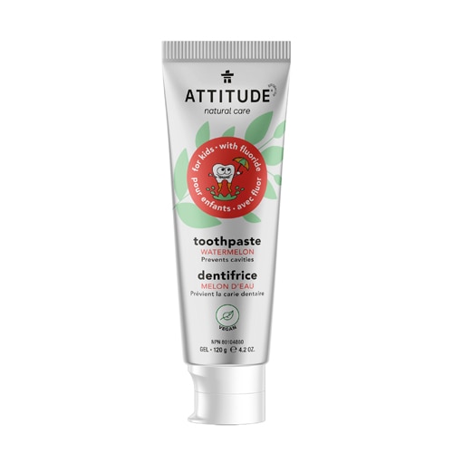 Attitude Toothpaste With Fluoride For Kids Watermelon