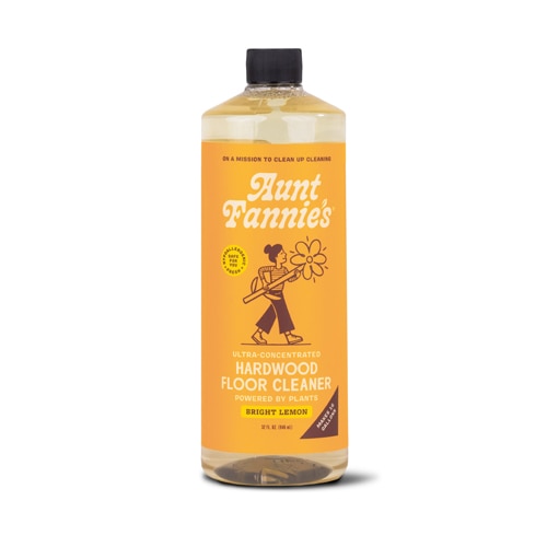 Aunt Fannie's Floor Cleaner Hardwood Concentrated Bright Lemon