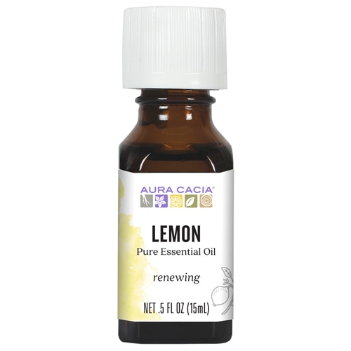 Aura Cacia 100% Pure Essential Oil Lemon