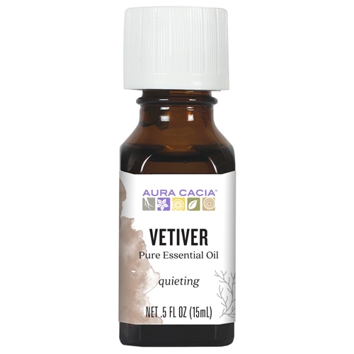 Aura Cacia 100% Pure Essential Oil Vetiver