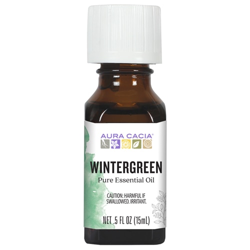 Aura Cacia 100% Pure Essential Oil Wintergreen