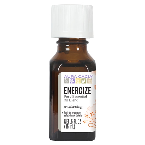 Aura Cacia 100% Pure Essential Oils Energize