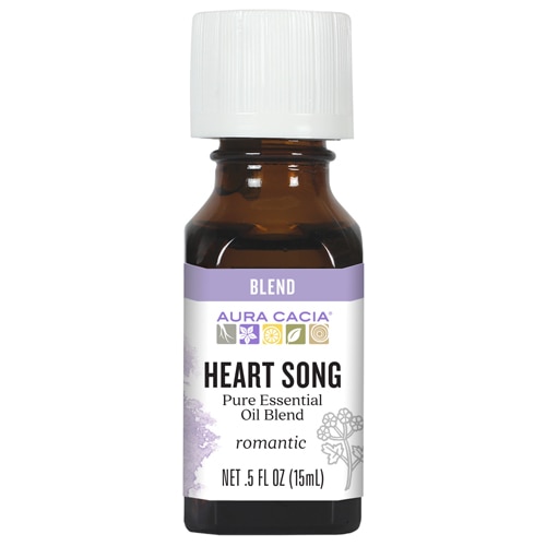 Aura Cacia 100% Pure Essential Oils Heart Song