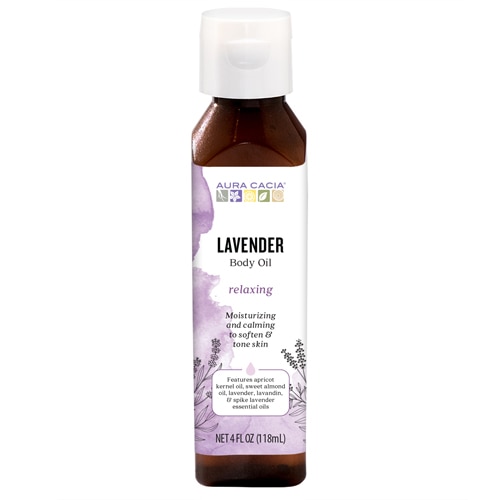 Aura Cacia Aromatherapy Body Oil Relaxing Lavender