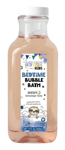 Aura Cacia Kids Bedtime Aromatherapy Bubble Bath Lavender Citrus