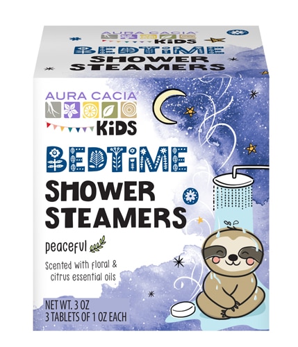 Aura Cacia Kids Bedtime Shower Steamers - Peaceful