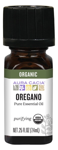 Aura Cacia Organic Pure Aromatherapy Oil Oregano