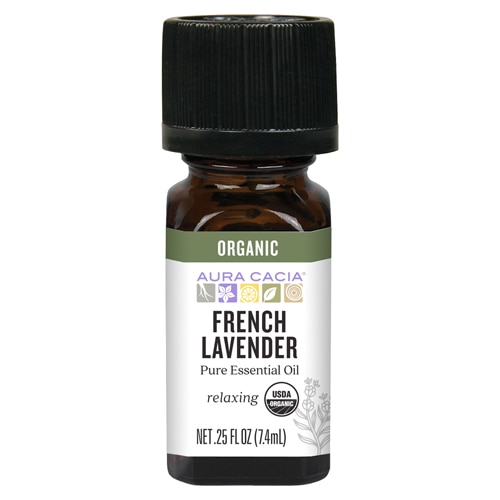 Aura Cacia Organic Pure Essential Oil Lavender French