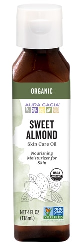 Aura Cacia Organic Skin Care Oil Nurturing Sweet Almond