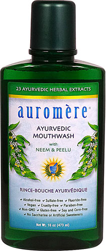 Auromere Ayurvedic Mouthwash with Neem & Peelu