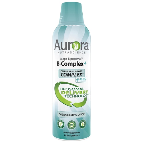 Aurora NutraScience Mega-Liposomal B-Complex+ Organic Fruit