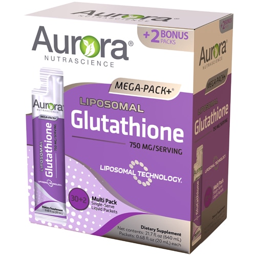 Aurora NutraScience Mega-Liposomal Glutathione Mega-Pack+