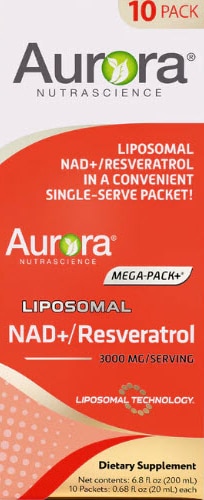 Aurora NutraScience NAD+-Resvertrol - 10 Pack