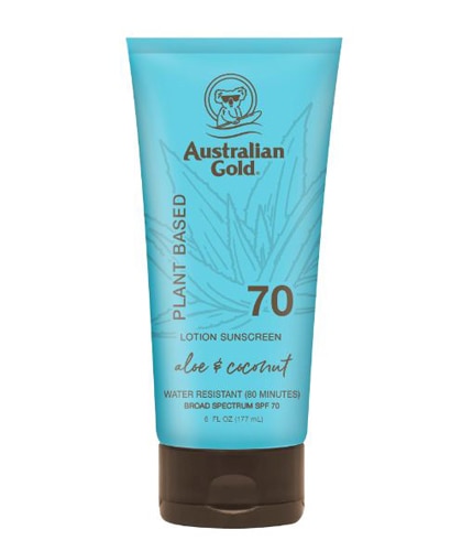 Australian Gold Plant Based Lotion Sunscreen SPF 70 Aloe & Coconut