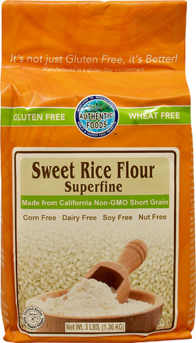 Authentic Foods Gluten Free Sweet Rice Flour Superfine