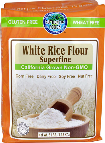 Authentic Foods Gluten Free White Rice Flour Superfine