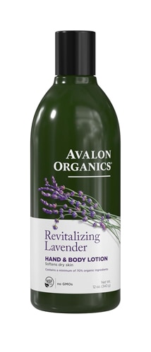 Avalon Organics Hand & Body Lotion - Revitalizing Lavender
