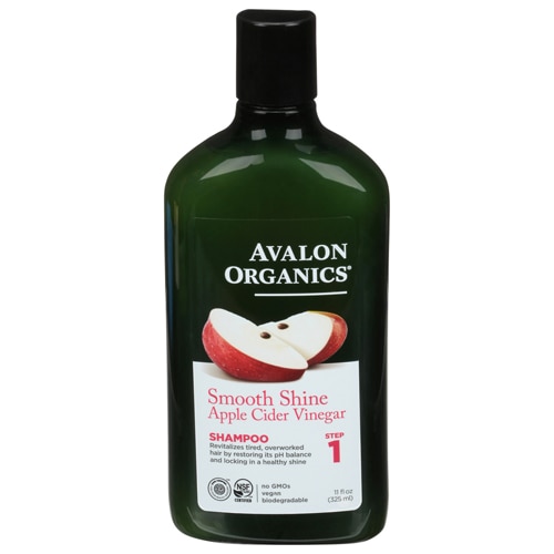 Avalon Organics Shampoo Smooth Shine Apple Cider Vinegar