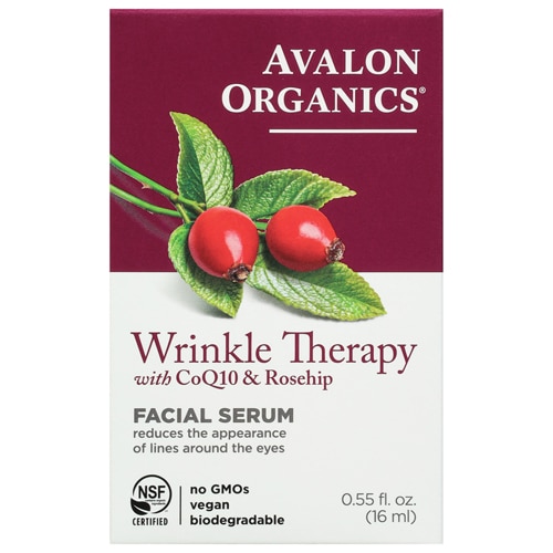 Avalon Organics Wrinkle Therapy Facial Serum