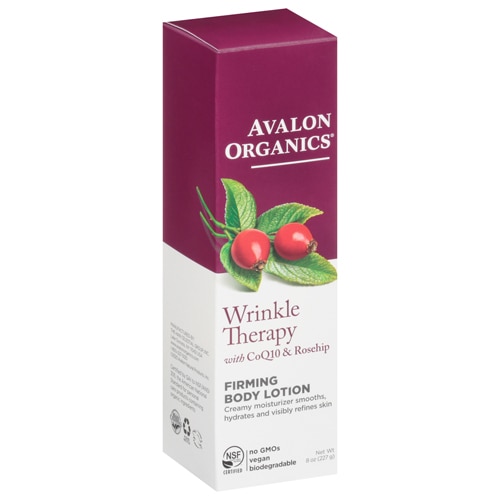 Avalon Organics Wrinkle Therapy Firming Body Lotion with CoQ10 & Rosehip