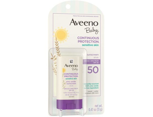 Aveeno Baby Continuous Protection Sensitive Skin SPF 50 Stick