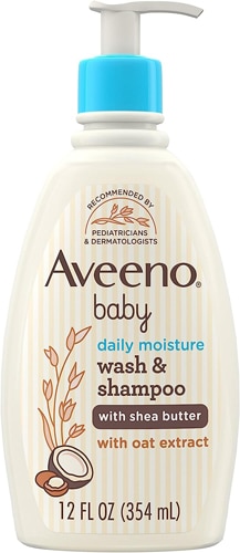 Aveeno Baby Daily Moisture Body Wash & Shampoo Gentle Coconut Scent