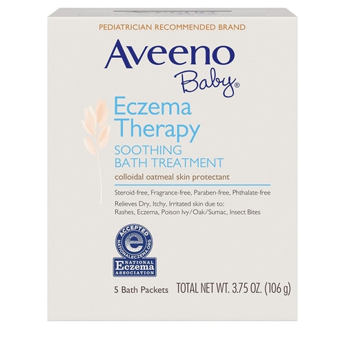 Aveeno Baby Eczema Therapy Soothing Bath Treatment