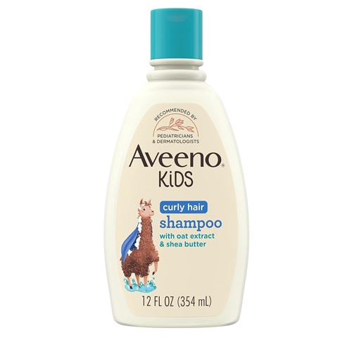 Aveeno Kids Curly Hair Shampoo Lightly Scented