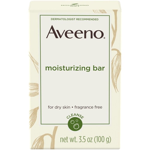 Aveeno Moisturizing Face Cleansing Bar Soap - Fragrance Free