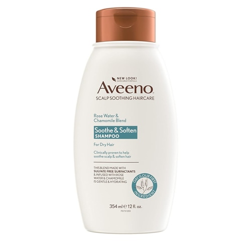 Aveeno Rose Water & Chamomile Blend Shampoo