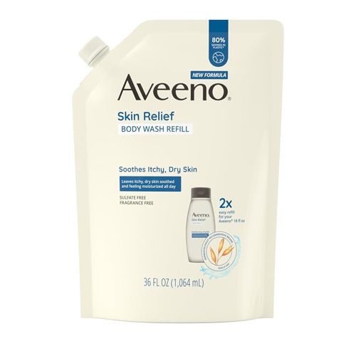 Aveeno Skin Relief Body Wash Refill - Fragrance Free