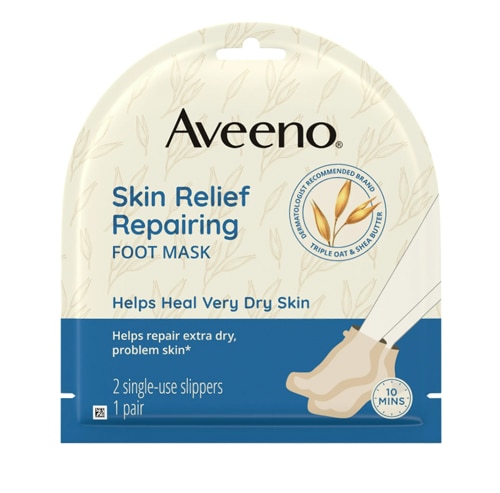 Aveeno Skin Relief Repairing Foot Mask Slippers