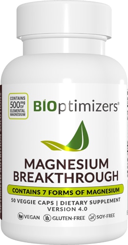 BIOptimizers Magnesium Breakthrough Capsules - Informed Sport Certified