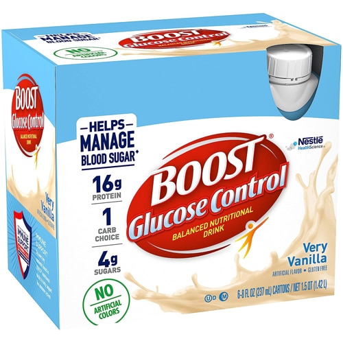 BOOST Glucose Control Nutritional Drink Very Vanilla