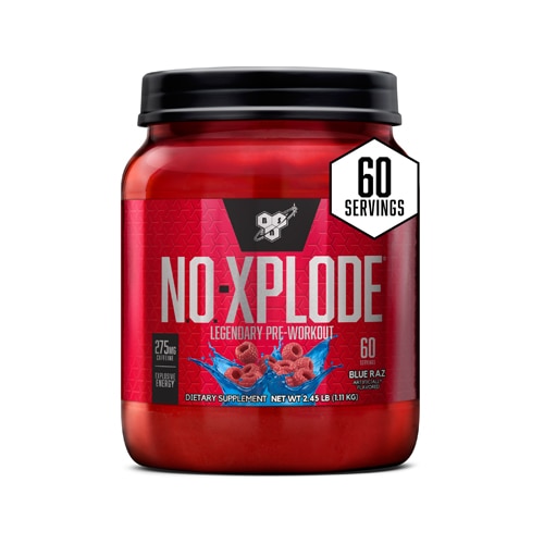 BSN NO-Xplode - Legendary Pre-Workout Blue Raz