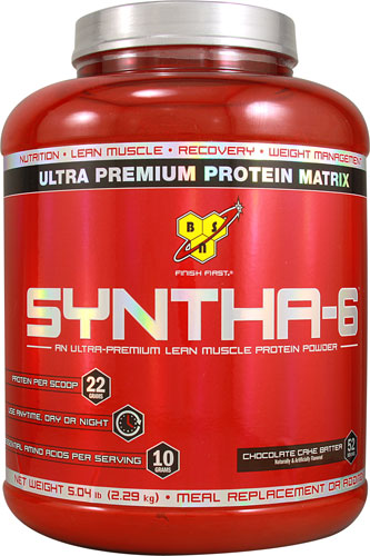 BSN Syntha-6 Lean Muscle Protein Powder Chocolate Cake Batter