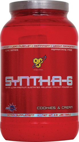 BSN Syntha-6 Lean Muscle Protein Powder Cookies & Cream