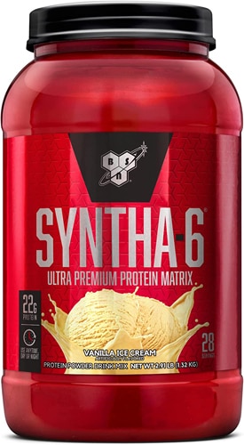 BSN Syntha-6 Lean Muscle Protein Powder Vanilla Ice Cream