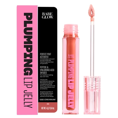 Babe Original Glow Plumping Lip Jelly Rose
