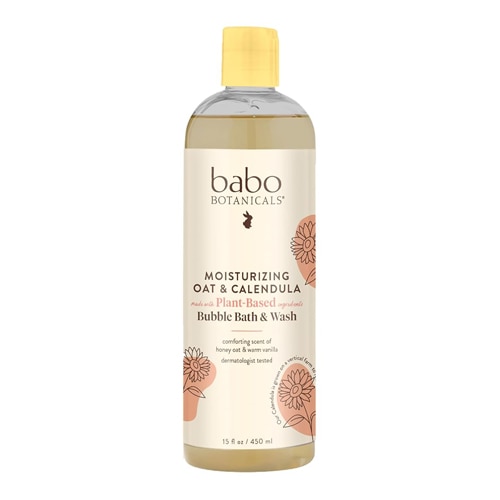 Babo Botanicals Moisturizing Bubble Bath & Wash Oat & Calendula