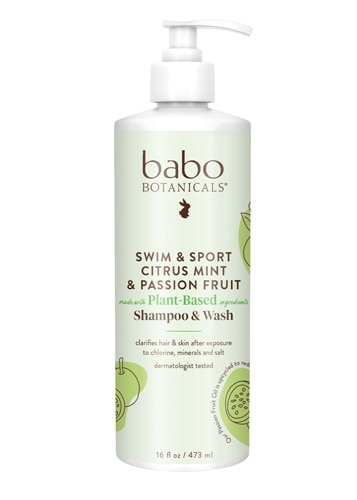 Babo Botanicals Shampoo & Wash Swim & Sport Citrus Mint & Passion Fruit