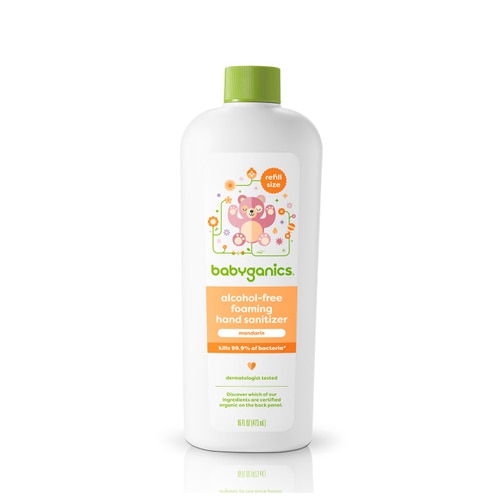 Babyganics Alcohol-Free Foaming Hand Sanitizer Mandarin Refill