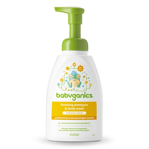 Babyganics Foaming Shampoo and Bodywash Chamomile Verbena