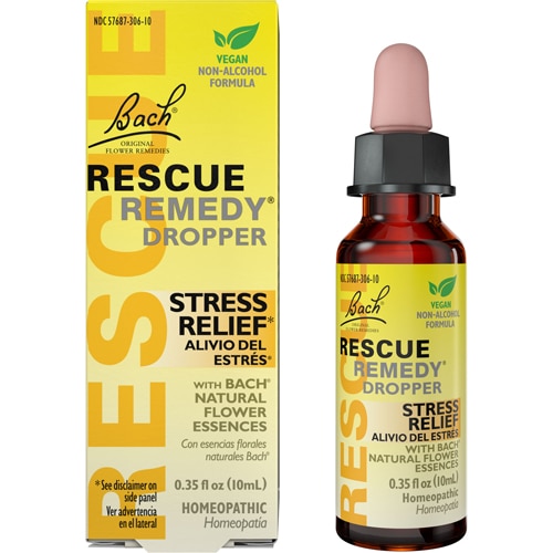 Bach Rescue Remedy Dropper Natural Stress Relief