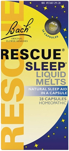 Bach Rescue Sleep Liquid Melts Natural Sleep Aid